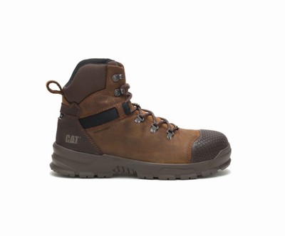 Caterpillar Accomplice X αδιαβροχα Steel toe μποτεσ εργασιασ καφε | GR-72652