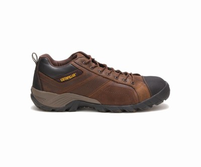 Caterpillar Argon Composite toe μποτακια ασφαλειασ σκούρο καφε | GR-72822