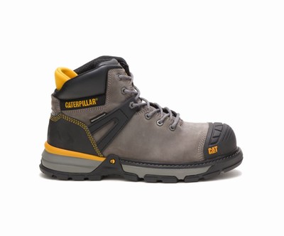 Caterpillar Excavator Superlite Carbon Composite toe μποτακια αδιαβροχα μπλε γκρι | GR-98731