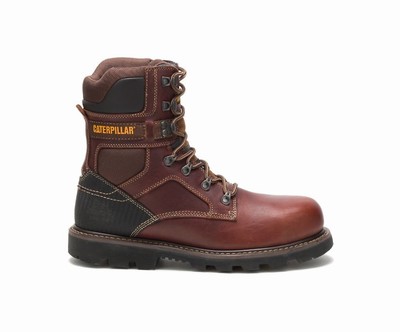 Caterpillar Indiana 2.0 Steel toe μποτακια ασφαλειασ καφε | GR-39816