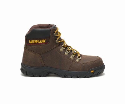 Caterpillar Outline Steel toe μποτεσ εργασιασ καφε | GR-35202