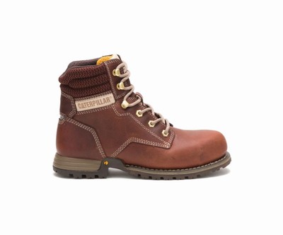 Caterpillar Paisley 6'' Steel toe μποτεσ εργασιασ καφε | GR-85143