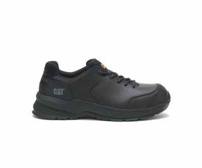 Caterpillar Streamline 2.0 δερματινα Composite toe μποτακια ασφαλειασ μαυρα | GR-33428