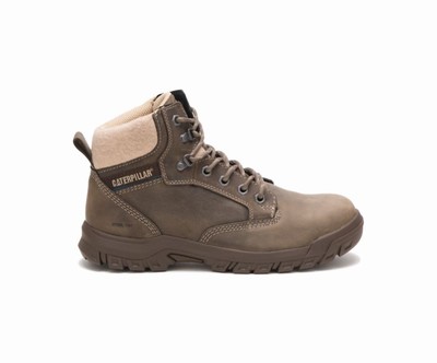 Caterpillar Tess Steel toe μποτακια ασφαλειασ σκούρο γκρι | GR-91812