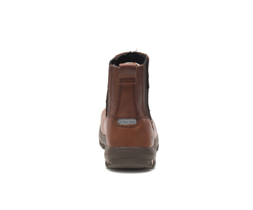 Caterpillar Abbey Steel toe Slip On μποτεσ καφε | GR-38962