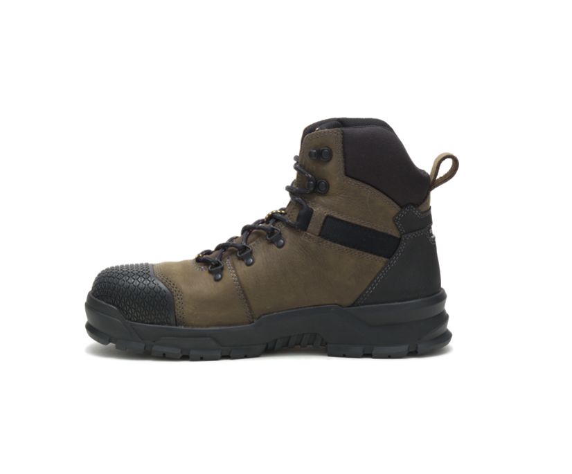 Caterpillar Accomplice X Steel toe μποτακια αδιαβροχα Ελιά μαυρα | GR-42571