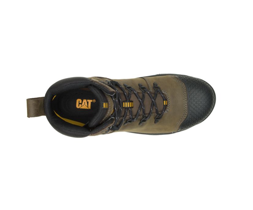 Caterpillar Accomplice X Steel toe μποτακια αδιαβροχα Ελιά μαυρα | GR-42571