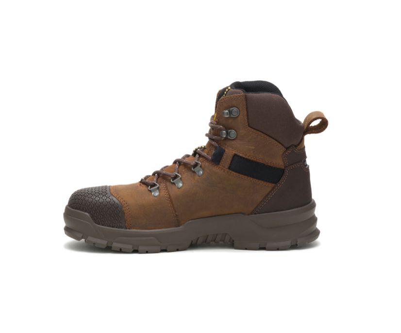 Caterpillar Accomplice X Steel toe μποτακια αδιαβροχα καφε | GR-54813