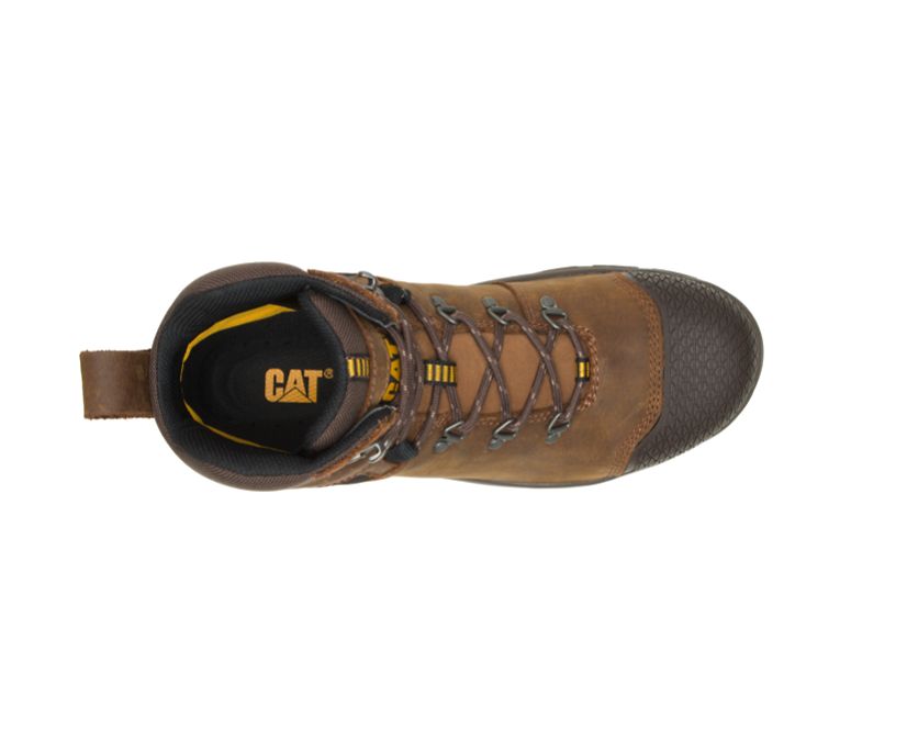 Caterpillar Accomplice X Steel toe μποτακια αδιαβροχα καφε | GR-54813