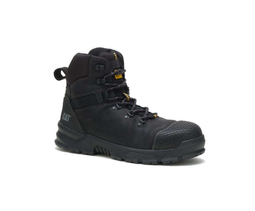 Caterpillar Accomplice X Steel toe μποτακια αδιαβροχα μαυρα | GR-73470