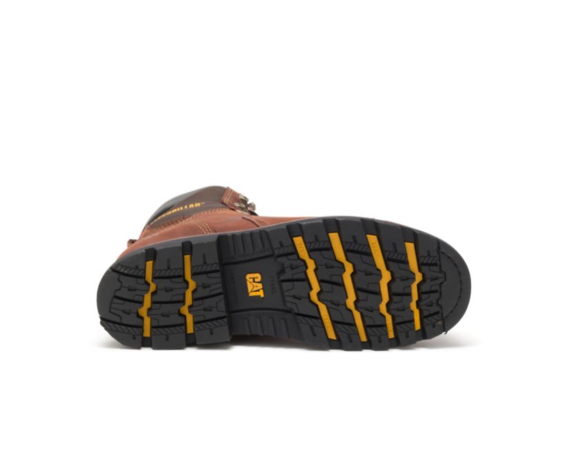 Caterpillar Alaska 2.0 8'' αδιαβροχα Thinsulate™ Steel toe μποτακια ασφαλειασ καφε | GR-44519