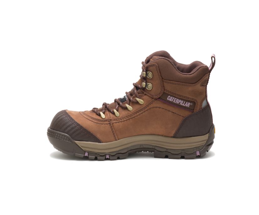 Caterpillar Ally αδιαβροχα Composite toe μποτακια ασφαλειασ καφε | GR-59306