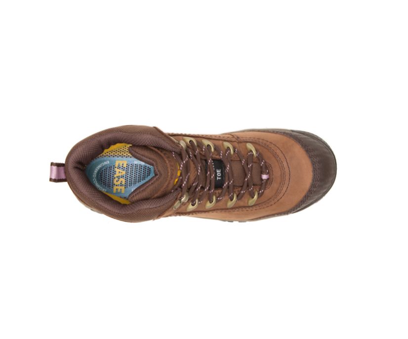 Caterpillar Ally αδιαβροχα Composite toe μποτακια ασφαλειασ καφε | GR-59306