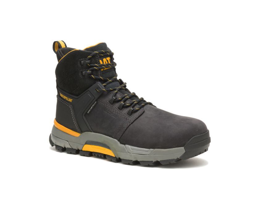 Caterpillar EDGE Nano toe μποτακια αδιαβροχα μαυρα | GR-35029