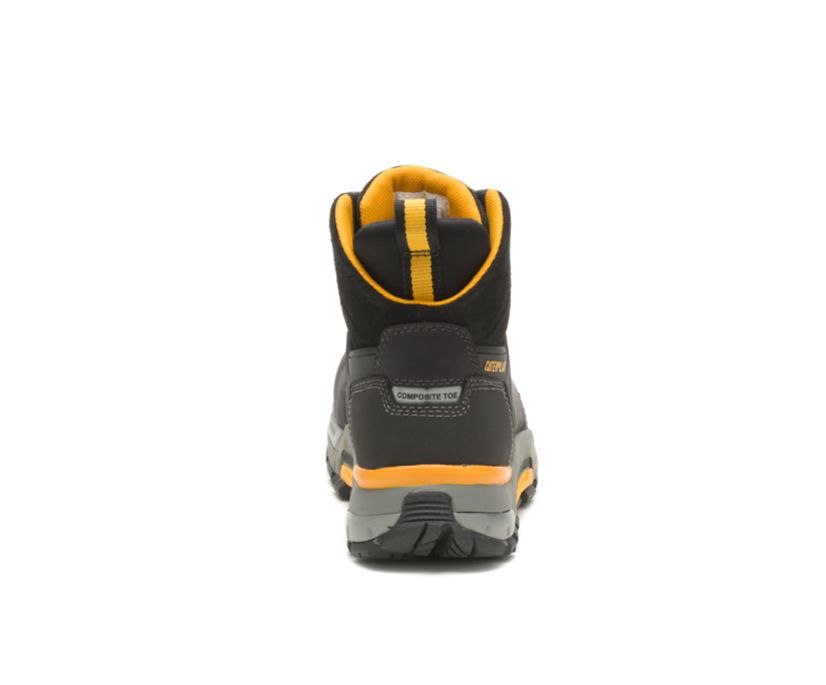 Caterpillar EDGE Nano toe μποτακια αδιαβροχα μαυρα | GR-35029