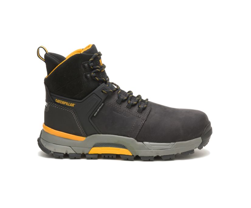 Caterpillar EDGE Nano toe μποτακια αδιαβροχα μαυρα | GR-35029