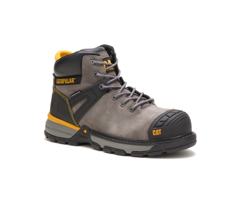 Caterpillar Excavator Superlite Carbon Composite toe μποτακια αδιαβροχα μπλε γκρι | GR-98731