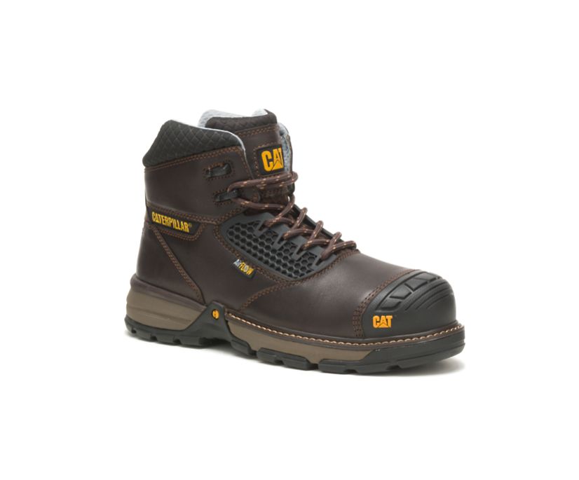 Caterpillar Excavator Superlite Cool Carbon Composite toe μποτακια ασφαλειασ σκούρο καφε | GR-87662