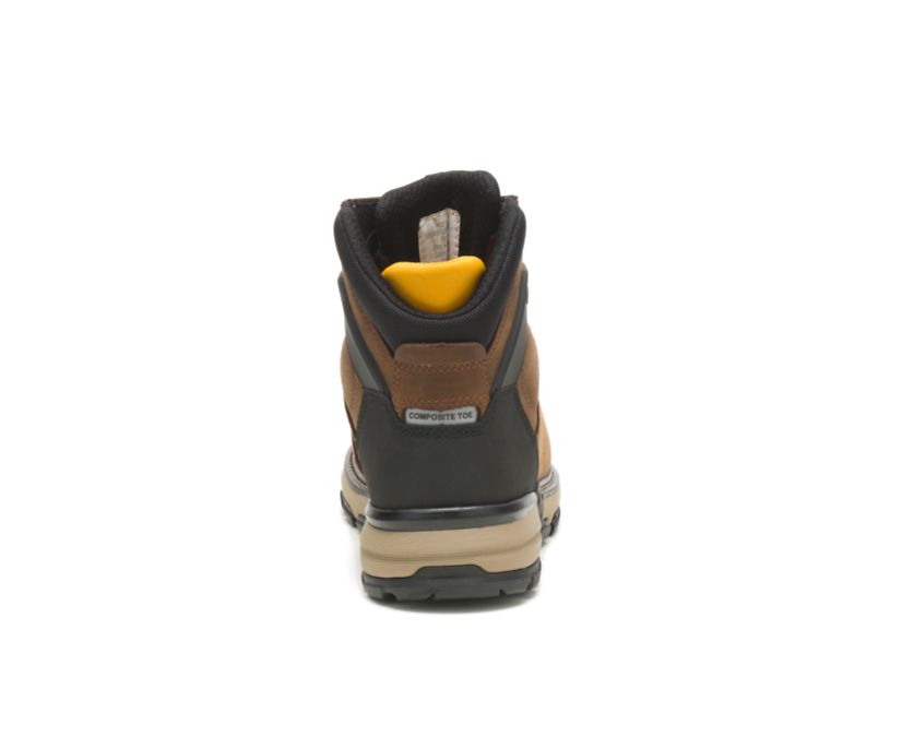 Caterpillar Excavator Superlite Thinsulate™ Carbon Composite toe μποτακια αδιαβροχα σκούρο καφε | GR-51712