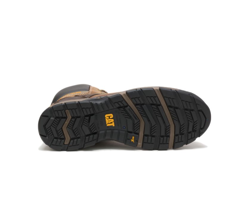 Caterpillar Excavator Superlite αδιαβροχα Carbon Composite toe μποτακια ασφαλειασ καφε | GR-10134