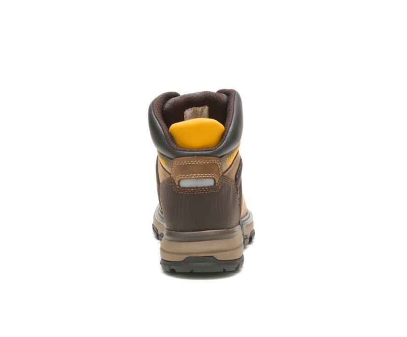 Caterpillar Excavator Superlite αδιαβροχα Soft toe μποτακια ασφαλειασ σκούρο Μπεζ | GR-87994