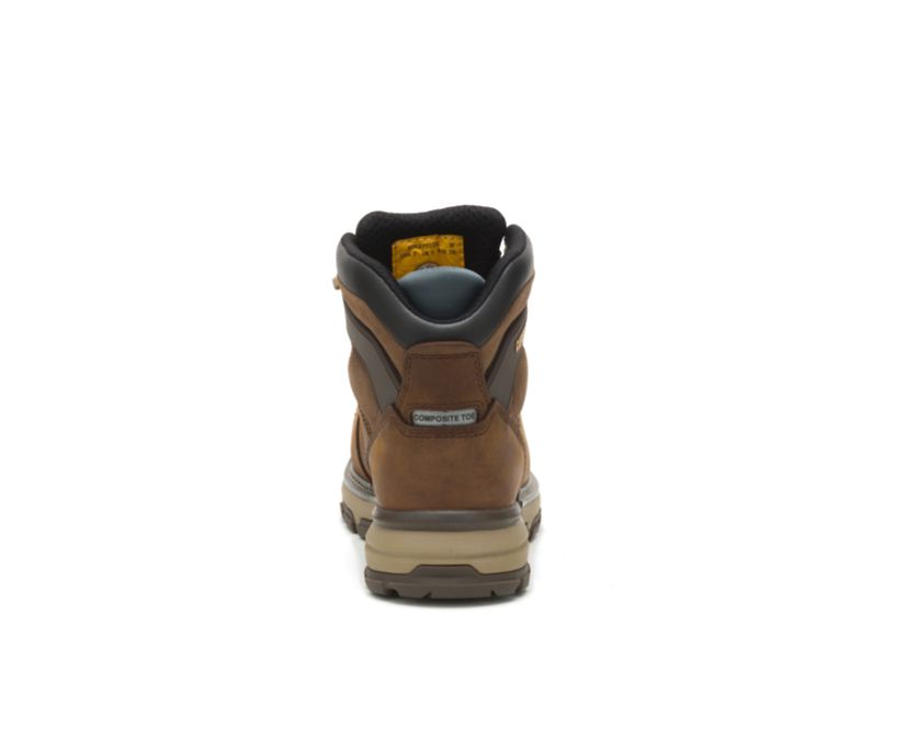 Caterpillar Excavator Superlite αδιαβροχα Thinsulate™ Carbon Composite toe μποτεσ εργασιασ σκούρο καφε | GR-91732