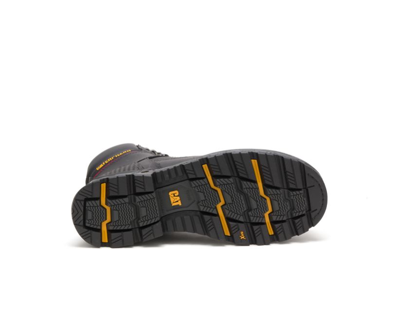 Caterpillar Excavator XL 6'' αδιαβροχα Composite toe μποτακια ασφαλειασ μαυρα | GR-10587