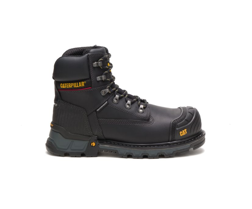 Caterpillar Excavator XL 6\'\' αδιαβροχα Composite toe μποτακια ασφαλειασ μαυρα | GR-10587