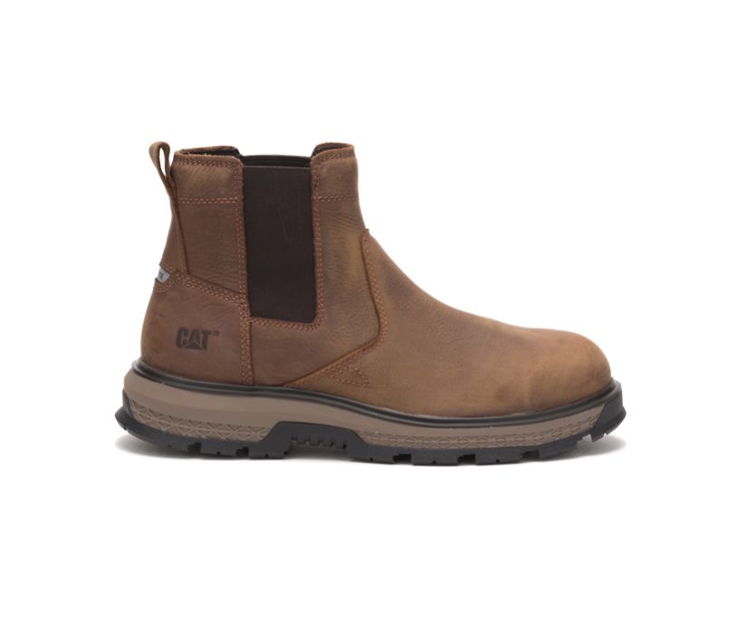 Caterpillar Exposition Chelsea Alloy toe μποτεσ εργασιασ καφε | GR-50413