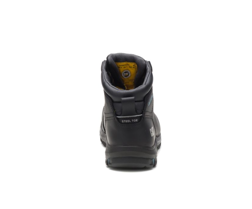 Caterpillar Mae Steel toe αδιαβροχα μποτακια ασφαλειασ μαυρα | GR-49336