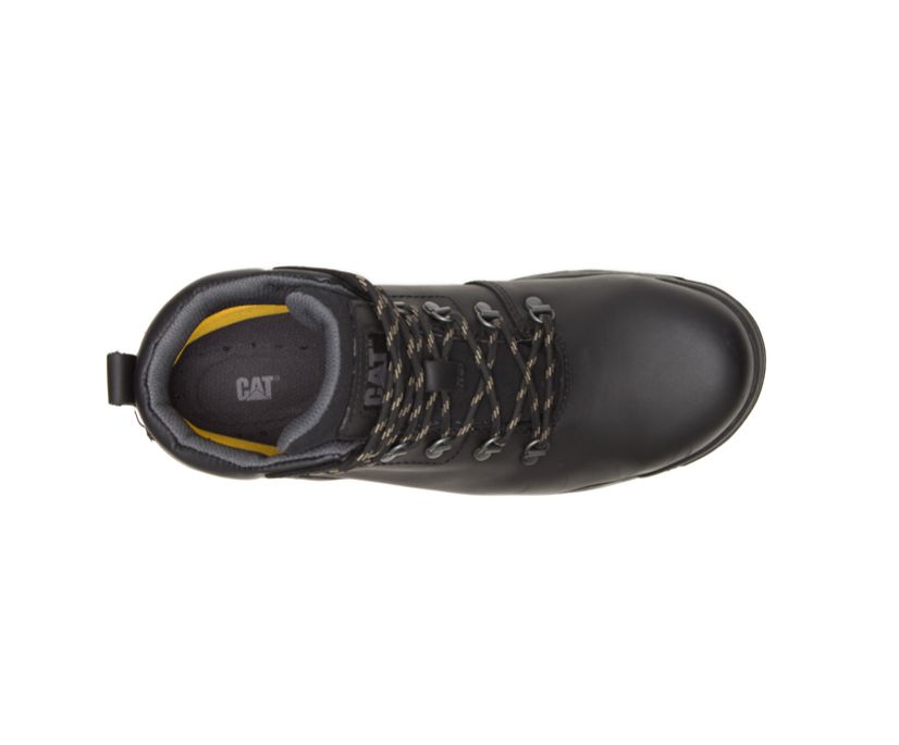 Caterpillar Mae Steel toe αδιαβροχα μποτακια ασφαλειασ μαυρα | GR-49336