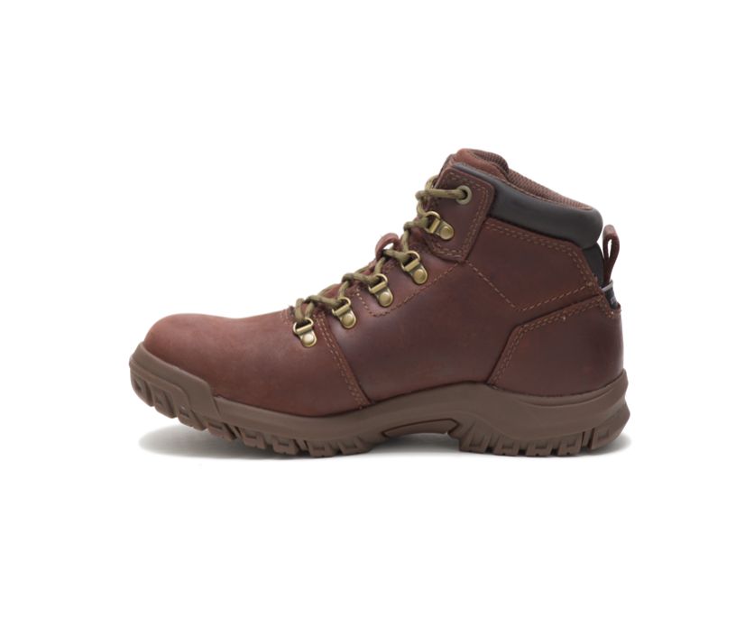 Caterpillar Mae Steel toe αδιαβροχα μποτακια ασφαλειασ καφε | GR-49435