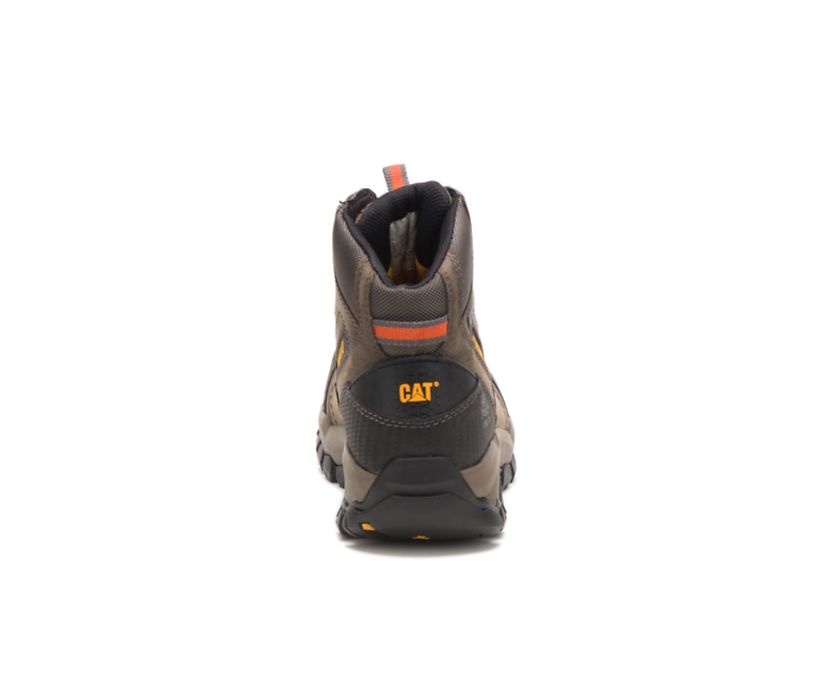 Caterpillar Navigator Mid Steel toe μποτακια αδιαβροχα σκούρο γκρι | GR-40020