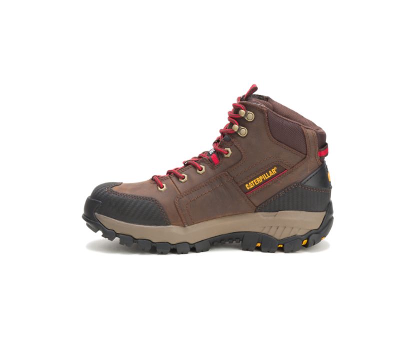 Caterpillar Navigator Mid αδιαβροχα Steel toe μποτεσ εργασιασ καφε γκρι | GR-11733