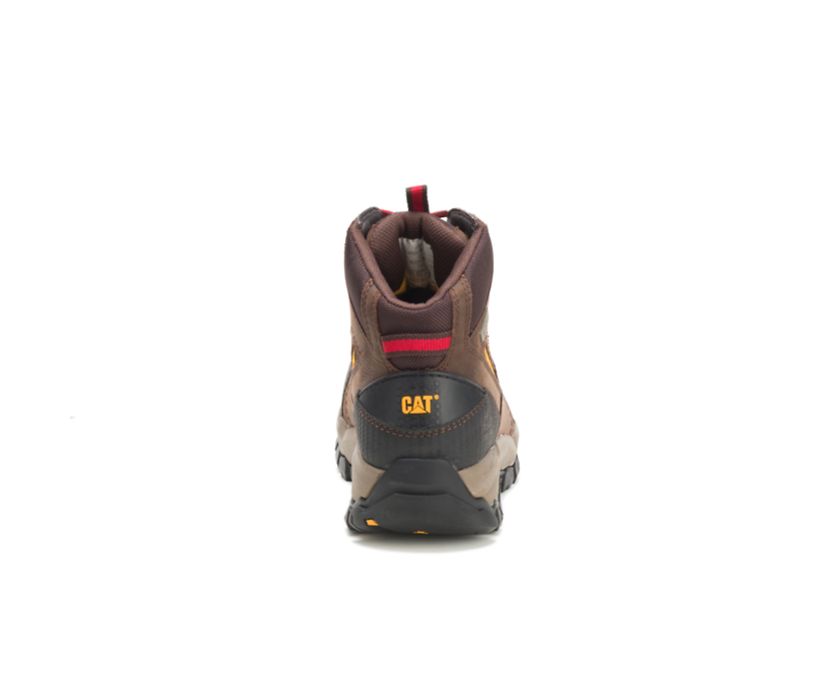 Caterpillar Navigator Mid αδιαβροχα Steel toe μποτεσ εργασιασ καφε γκρι | GR-11733