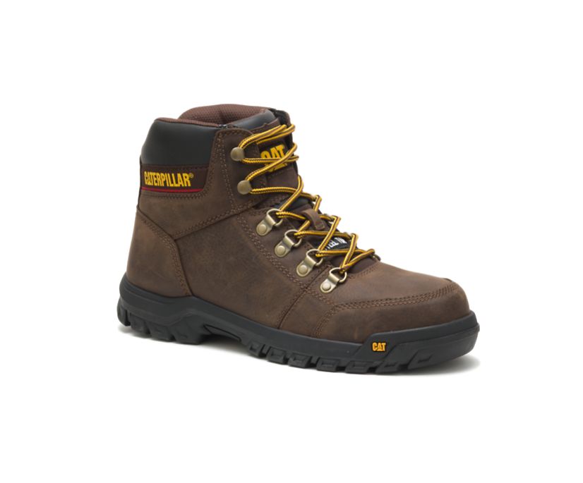 Caterpillar Outline Steel toe μποτακια ασφαλειασ καφε | GR-32178