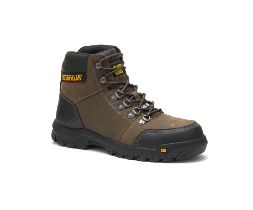 Caterpillar Outline Steel toe μποτακια ασφαλειασ σκούρο γκρι | GR-35589