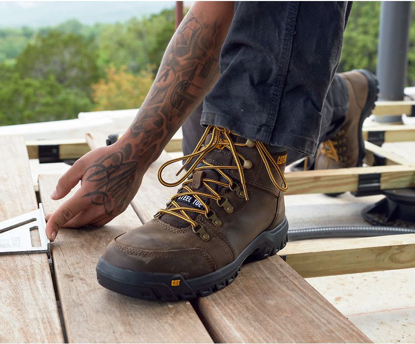 Caterpillar Outline Steel toe μποτακια ασφαλειασ μαυρα | GR-72050