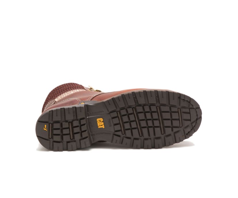 Caterpillar Paisley 6'' Steel toe μποτακια ασφαλειασ καφε | GR-84072