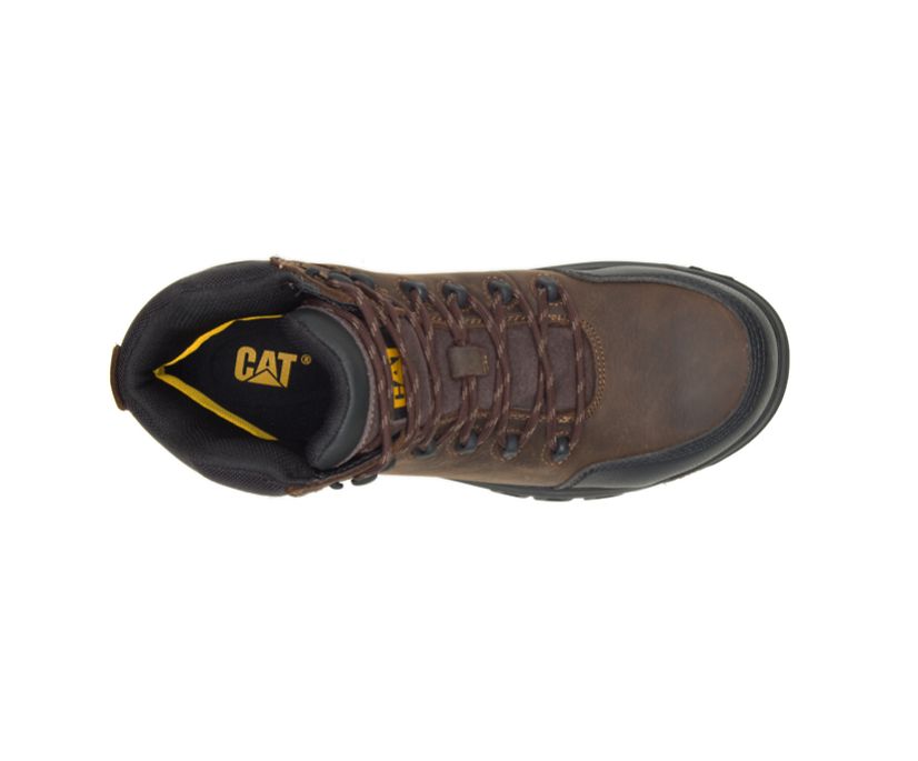 Caterpillar Resorption αδιαβροχα Composite toe μποτεσ εργασιασ καφε | GR-80455