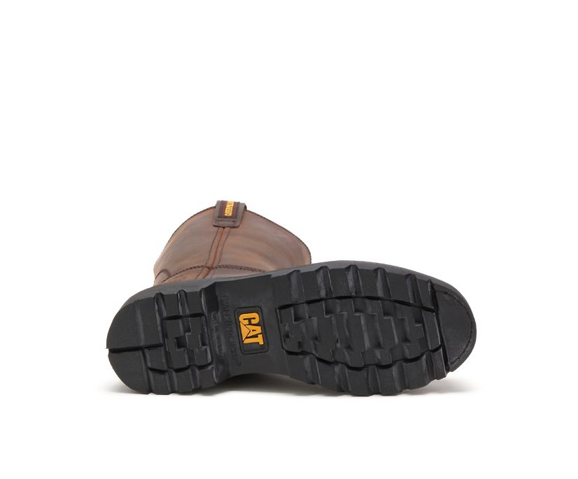 Caterpillar Revolver Steel toe Slip On μποτεσ καφε | GR-43505