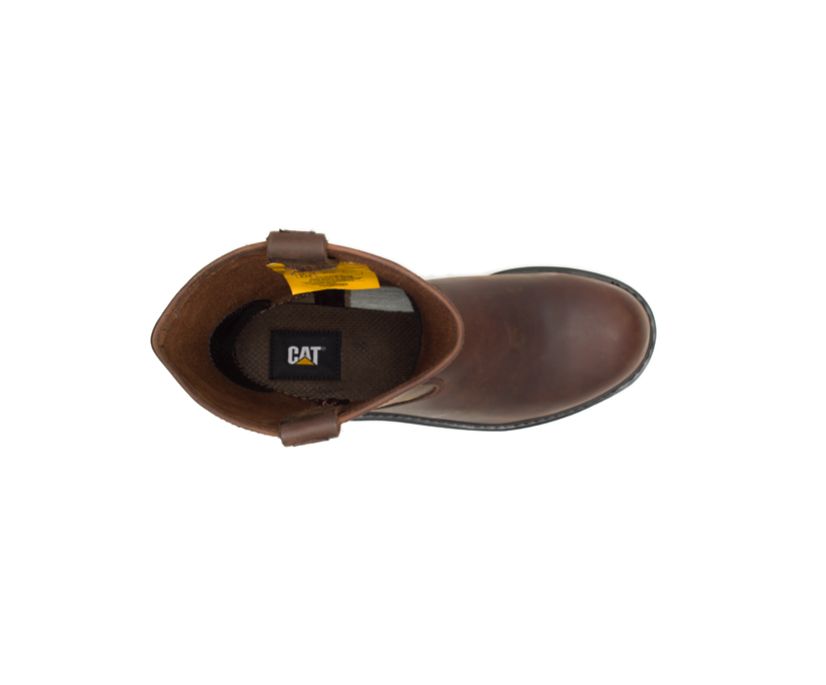 Caterpillar Revolver Steel toe Slip On μποτεσ καφε | GR-43505