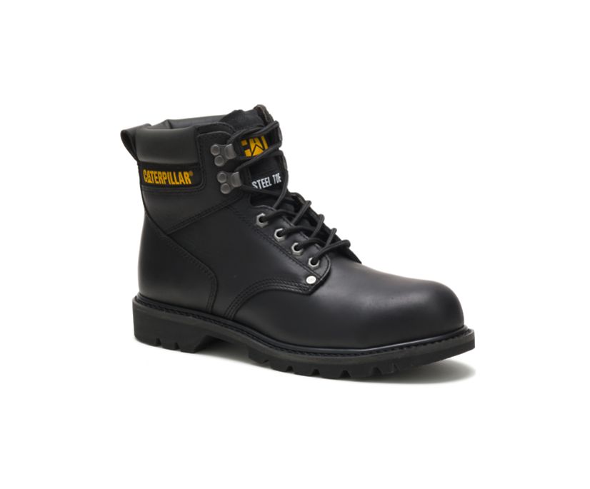 Caterpillar Second Shift Steel toe μποτακια ασφαλειασ μαυρα | GR-47380