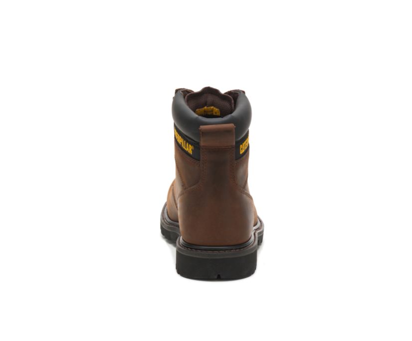 Caterpillar Second Shift Steel toe μποτακια ασφαλειασ σκούρο καφε | GR-66947