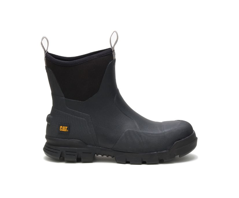 Caterpillar Stormers 6\'\' Steel toe μποτακια αδιαβροχα μαυρα | GR-35820