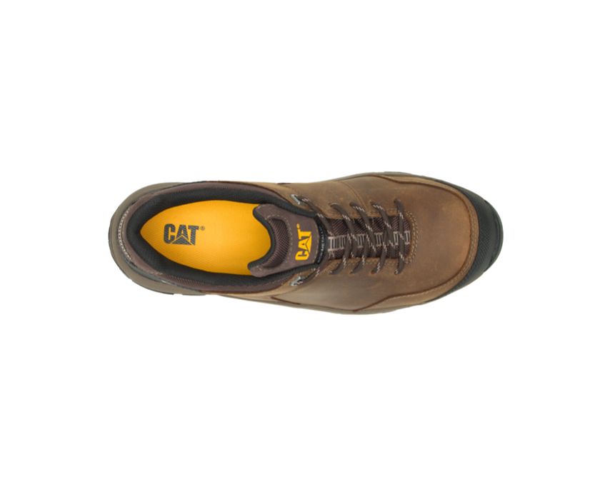 Caterpillar Streamline 2.0 δερματινα Composite toe μποτακια ασφαλειασ καφε μαυρα | GR-54598