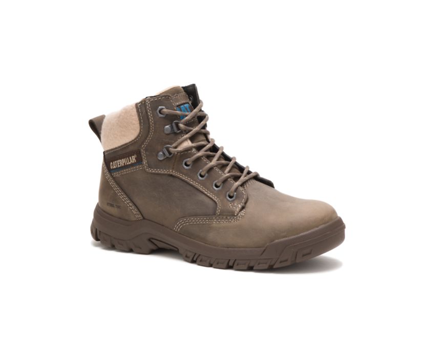 Caterpillar Tess Steel toe μποτακια ασφαλειασ σκούρο γκρι | GR-91812