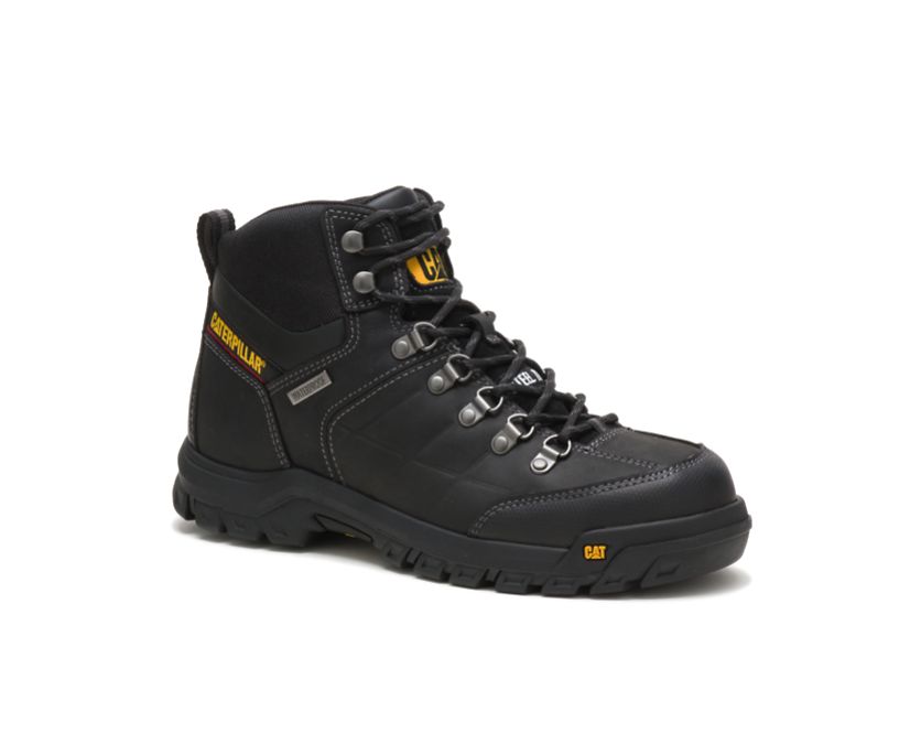 Caterpillar Threshold Steel toe μποτακια αδιαβροχα μαυρα | GR-36273