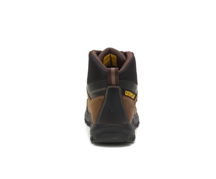 Caterpillar Threshold Steel toe μποτακια αδιαβροχα καφε | GR-61004