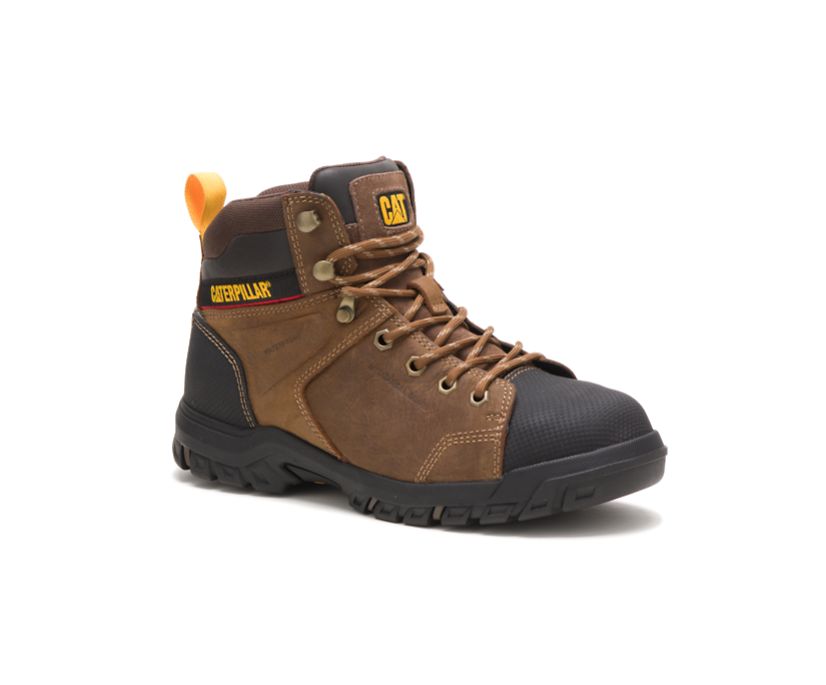 Caterpillar Wellspring Metatarsal Guard Steel toe μποτακια αδιαβροχα καφε | GR-18690